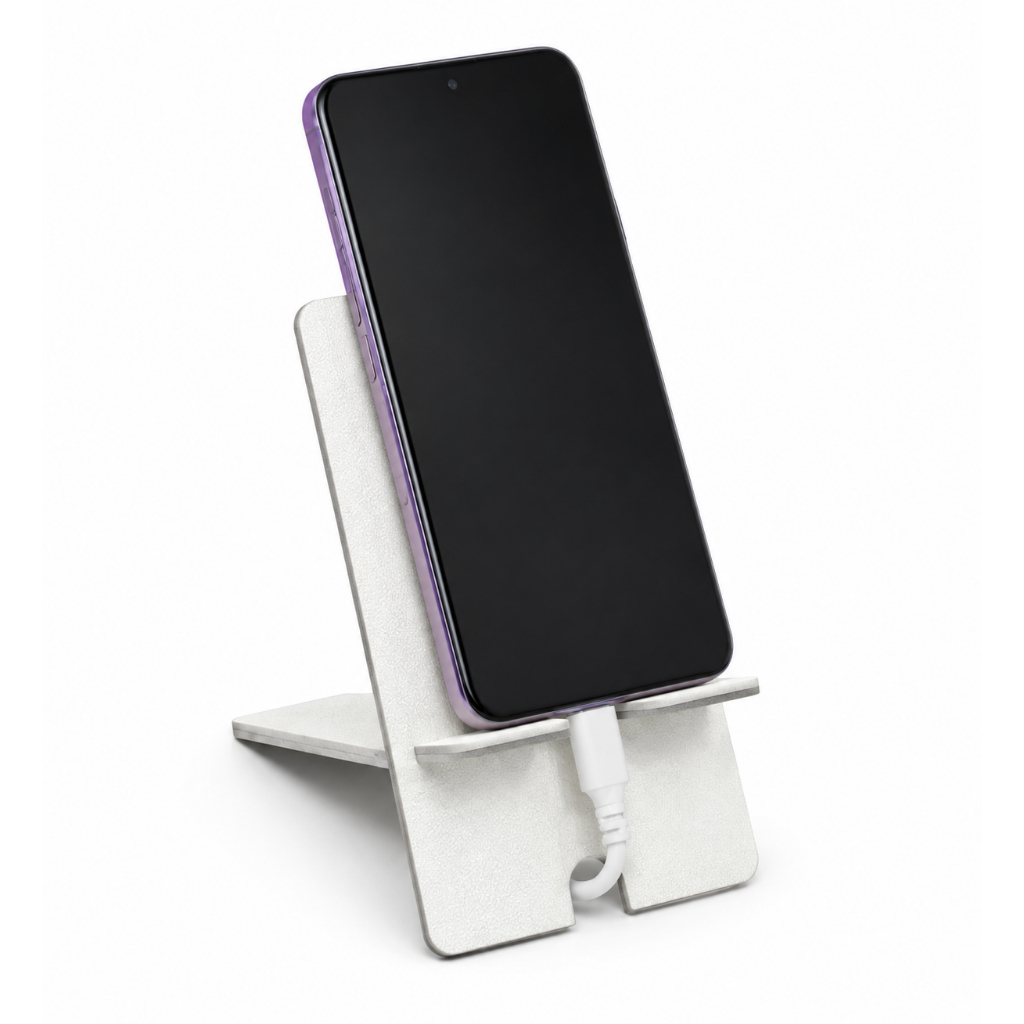 Kit 10 Suporte Celular Universal MDF Expositor Acrílico Mesa Porta Display