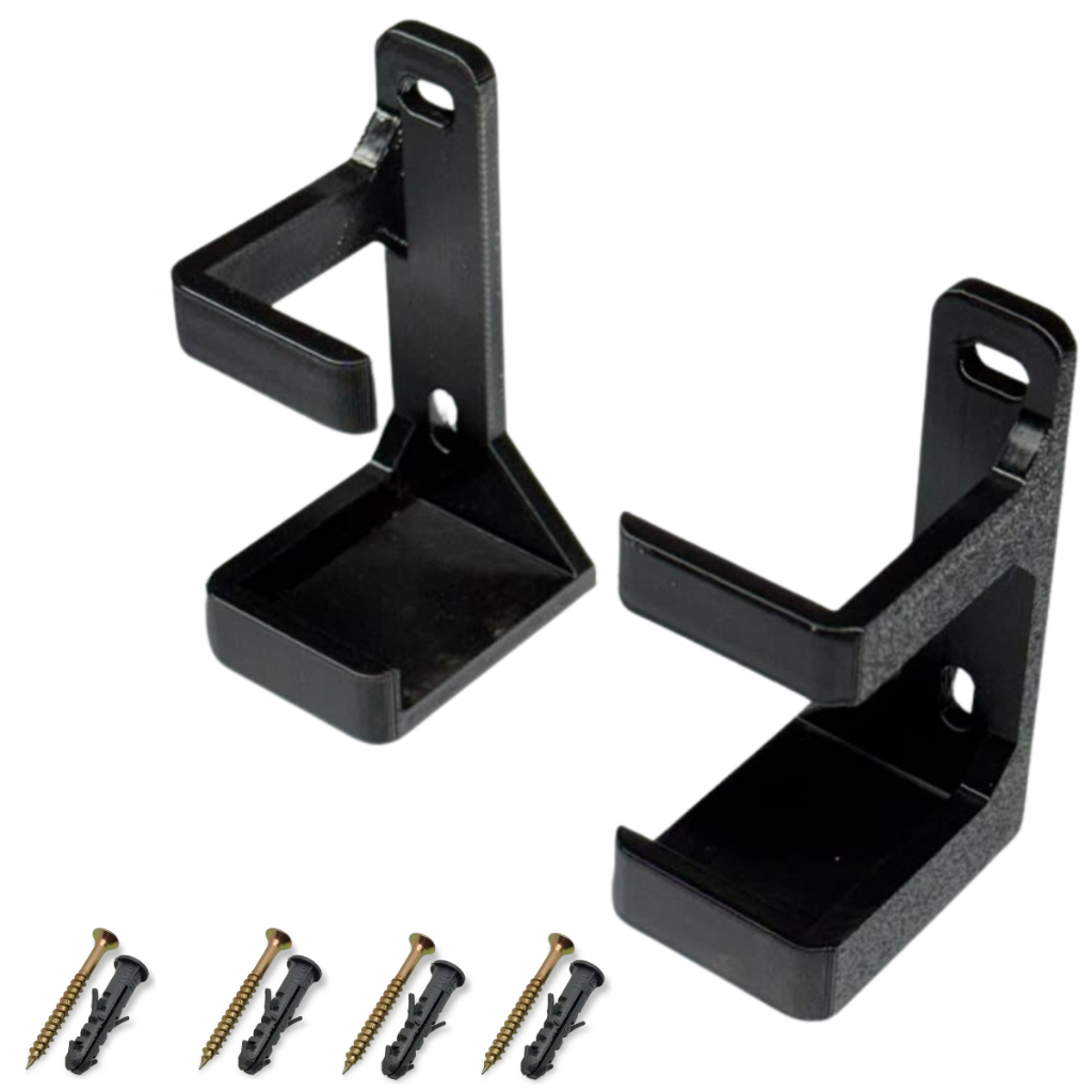 Suporte Roteador De Parede Universal Preto De Parafusar Acompanha Parafuso Ou Colar com Dupla Face