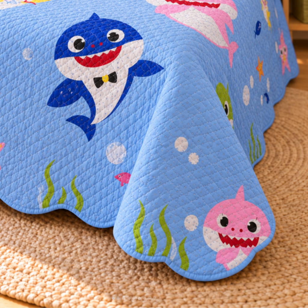 Kit Cobre Leito Colcha Infantil Solteiro 2 Peças Estampado Menina e Menino — imagem 2 de 2