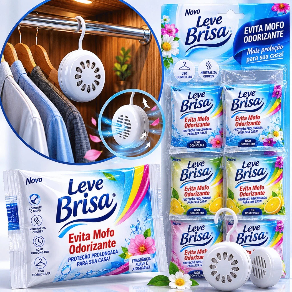 Kit Anti Mofo Evita Umidade Fungos Cheiro Guarda Gavetas Armários Roupas 6 Unidades- ENVIO IMEDIATO