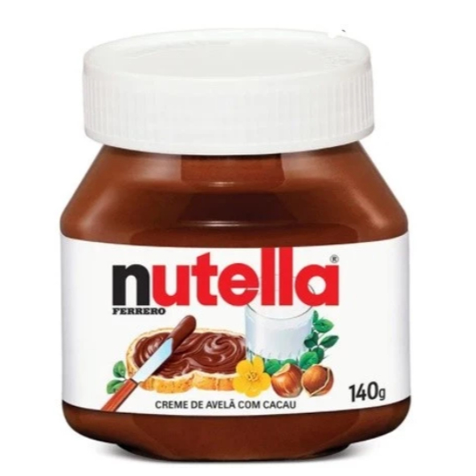 Nutella Creme de Avelã com Cacau Ferrero 140g Original