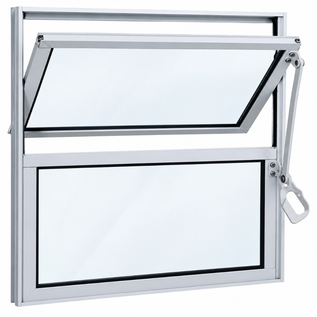 Vitro Basculante Janela 30x30 Banheiro Aluminio