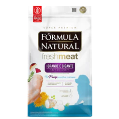 Ração Fórmula Natural Cães Fresh Meat Filhotes Raças Grandes e Gigantes 12kg