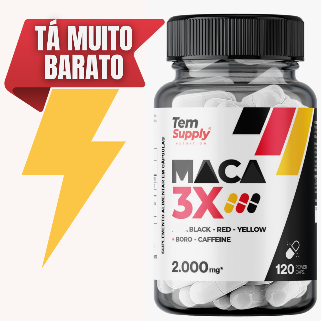 Suplemento 3x 120 Caps Original