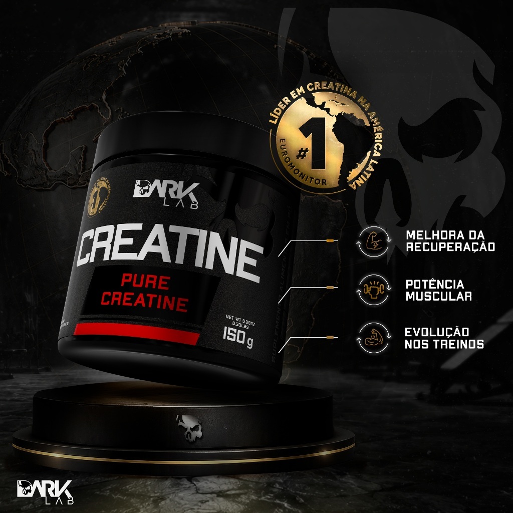 Creatina Monohidratada Pura 150g - Dark Lab · foto 2