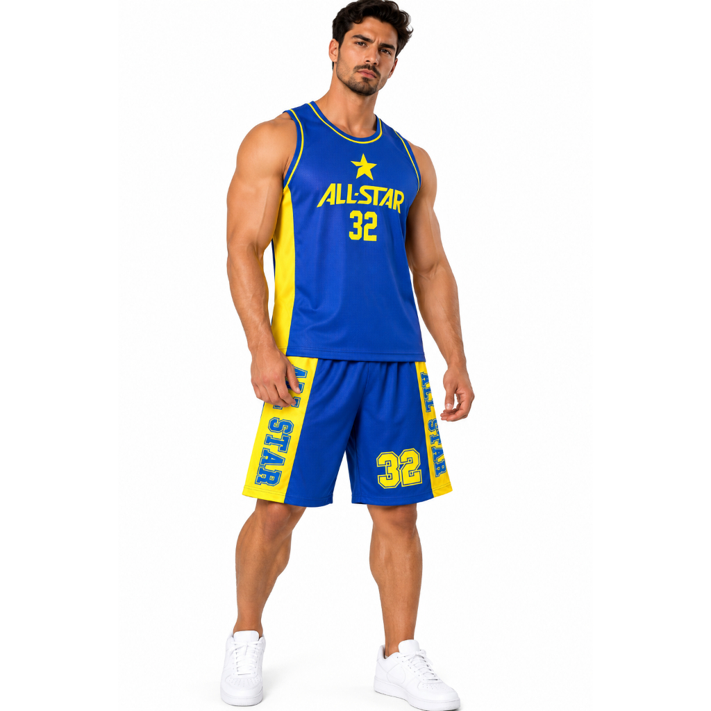 Conjunto Esportivo Masculino – Camiseta + Short para Treino, Academia e Corrida