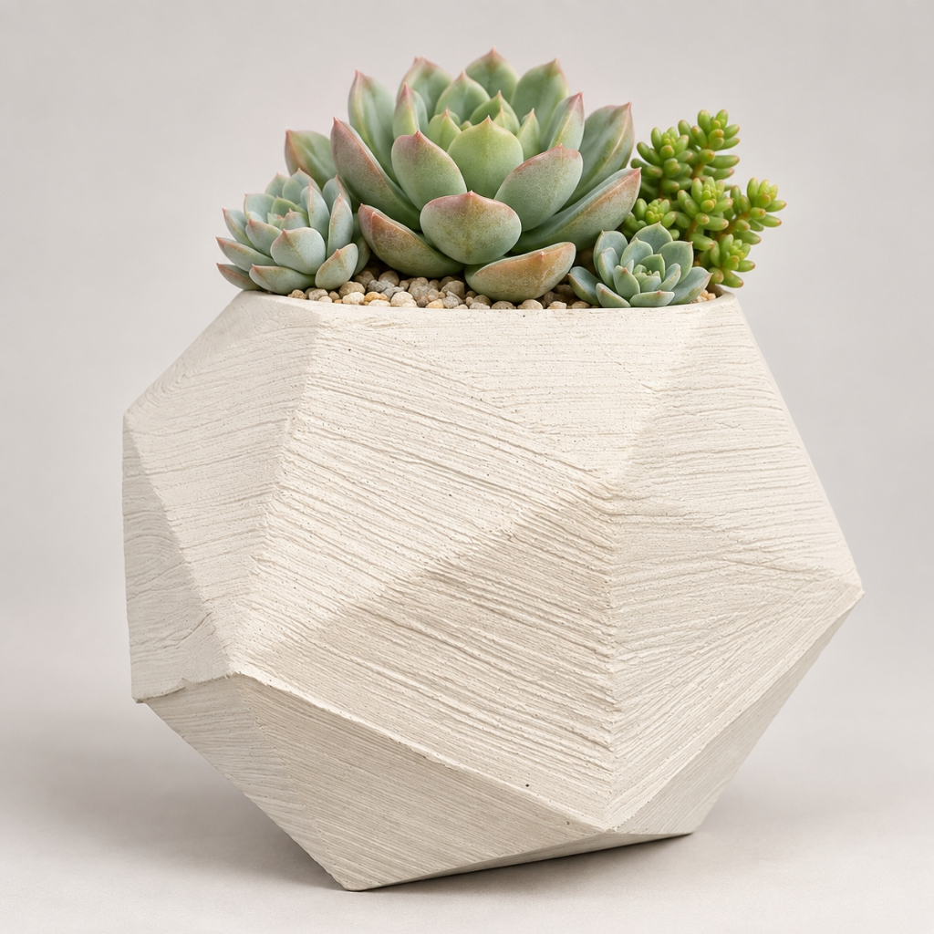 Vaso para Plantas em Polietileno Esfera Diamante N3