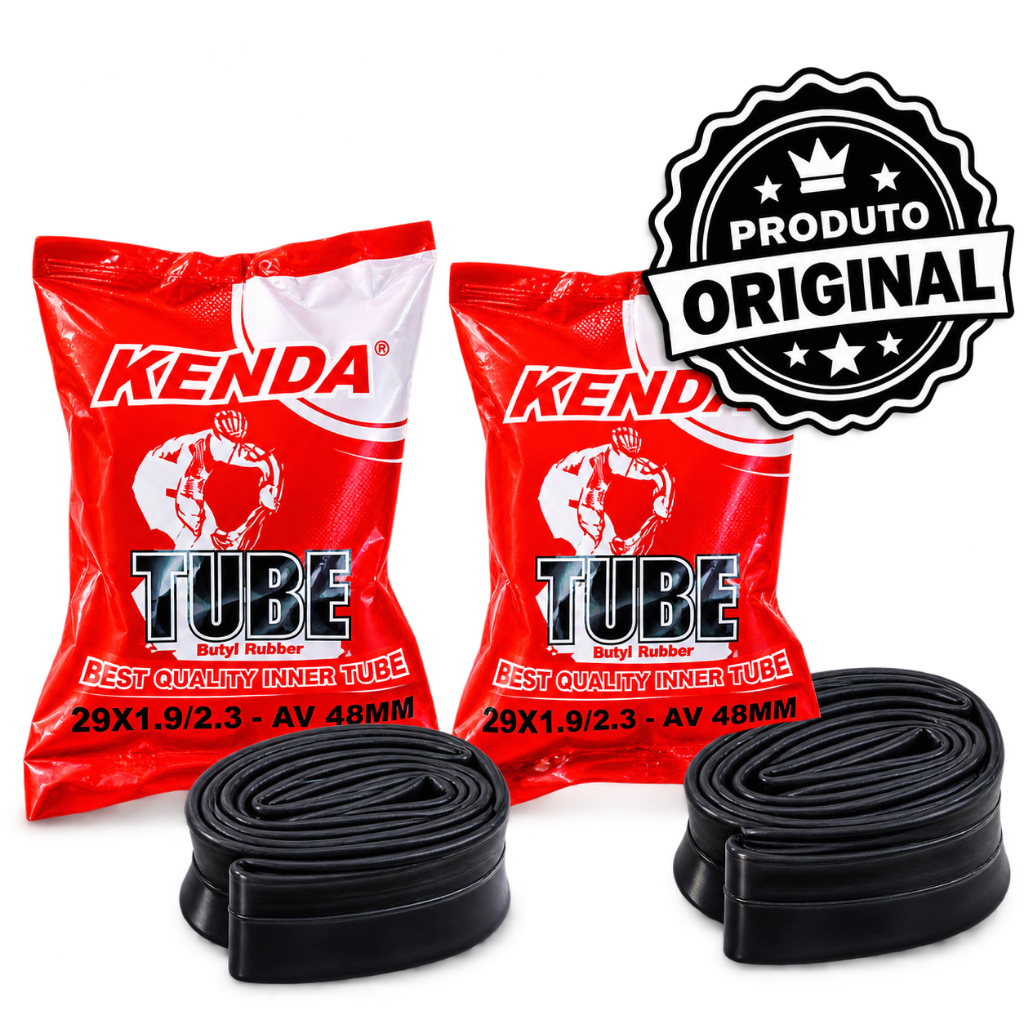 PAR DE CÂMARA AR ARO 29 x 1.90 A 2.30 KENDA / BICO GROSSO 48MM ORIGINAL MTB 🚴🔥