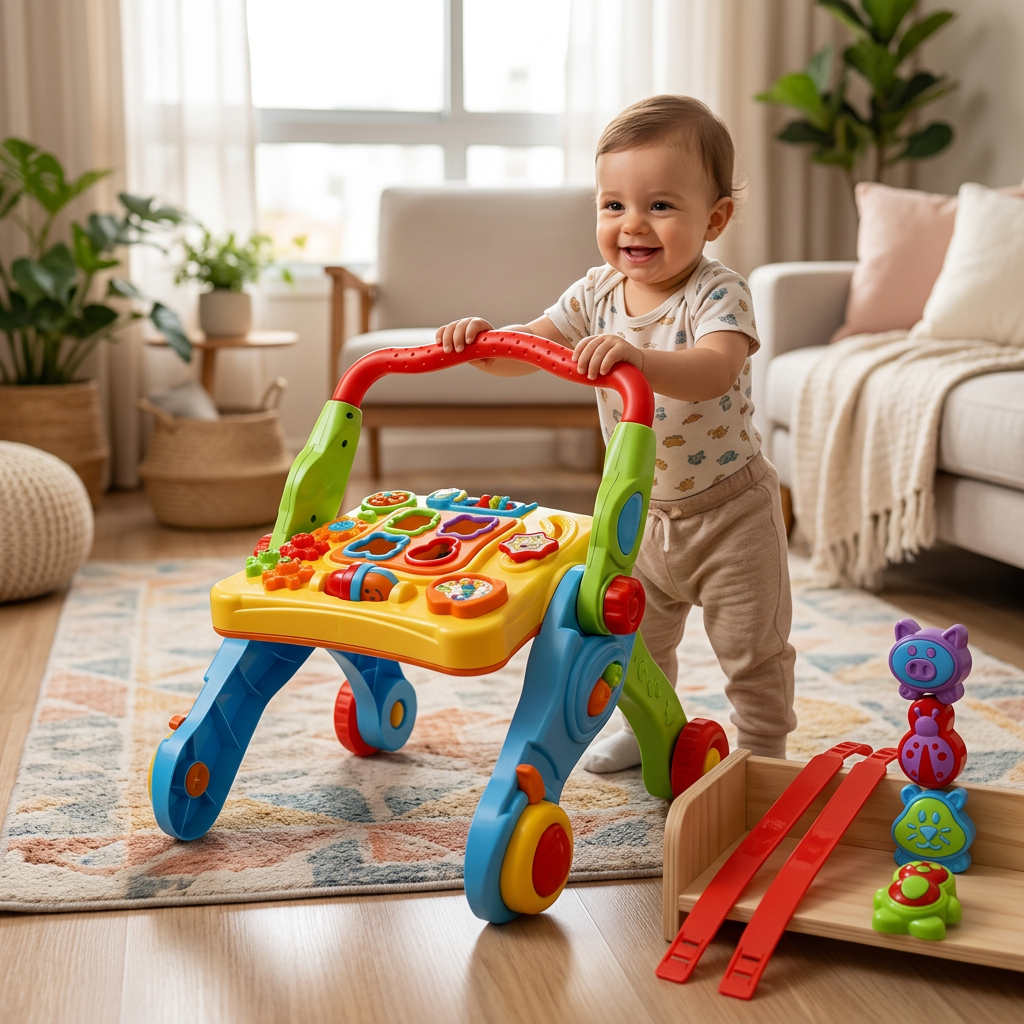 🔥 Andador E Mesa Didática Infantil 4 Em 1 Musical Interativo Bebe Oferta Relâmpago 🔥