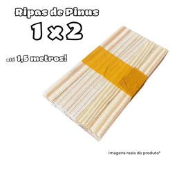 Kit 10 Ripas Sarrafo Quadradinho de Madeira 2x2cm ripinhas para Mosquiteiro Artesanato DIY