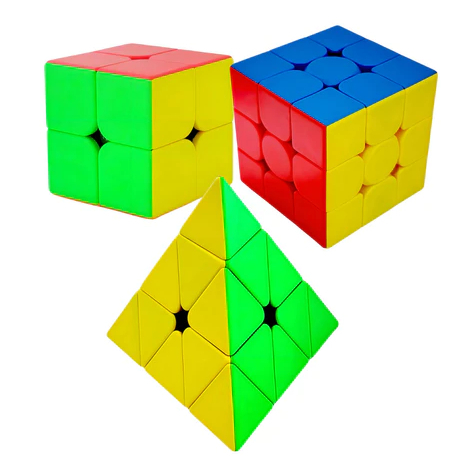 Cubo mágico 3x3x3 2x2x2  moyu Anti-stress Fidget Toy Interativo