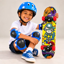 Skate Infantil Completo Rodas Resistentes 77cm Modelos Princesa Aranha e Outros