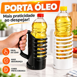 Suporte Porta Óleo e vinagre  cores variadas Delta Útil Leve Plástico Resistente Moderno Cor forte