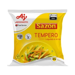 Tempero SAZÓN® Profissional Legumes e Arroz 900g - Realça o Sabor - Ideal para Arroz, Legumes e Guarnições