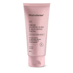 Creme Antipoluição e Anti-Aging Facial Hidrabene Vitamina C 10% Nanotecnológica Firmeza e Brilho 60g