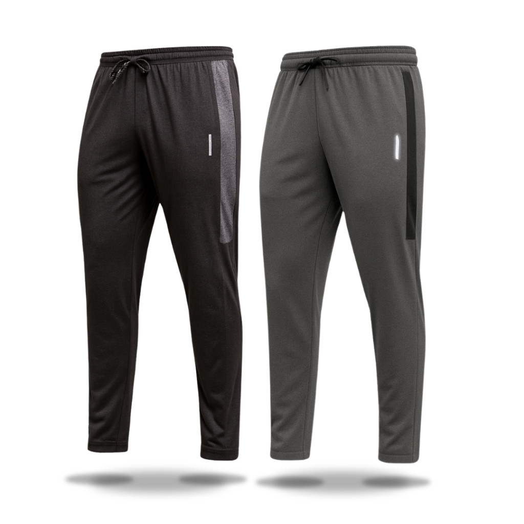 Kit 2 Calça Masculina Dry Fit para Treino Academia Corrida Esportiva Leve Respirável Conforto Diário