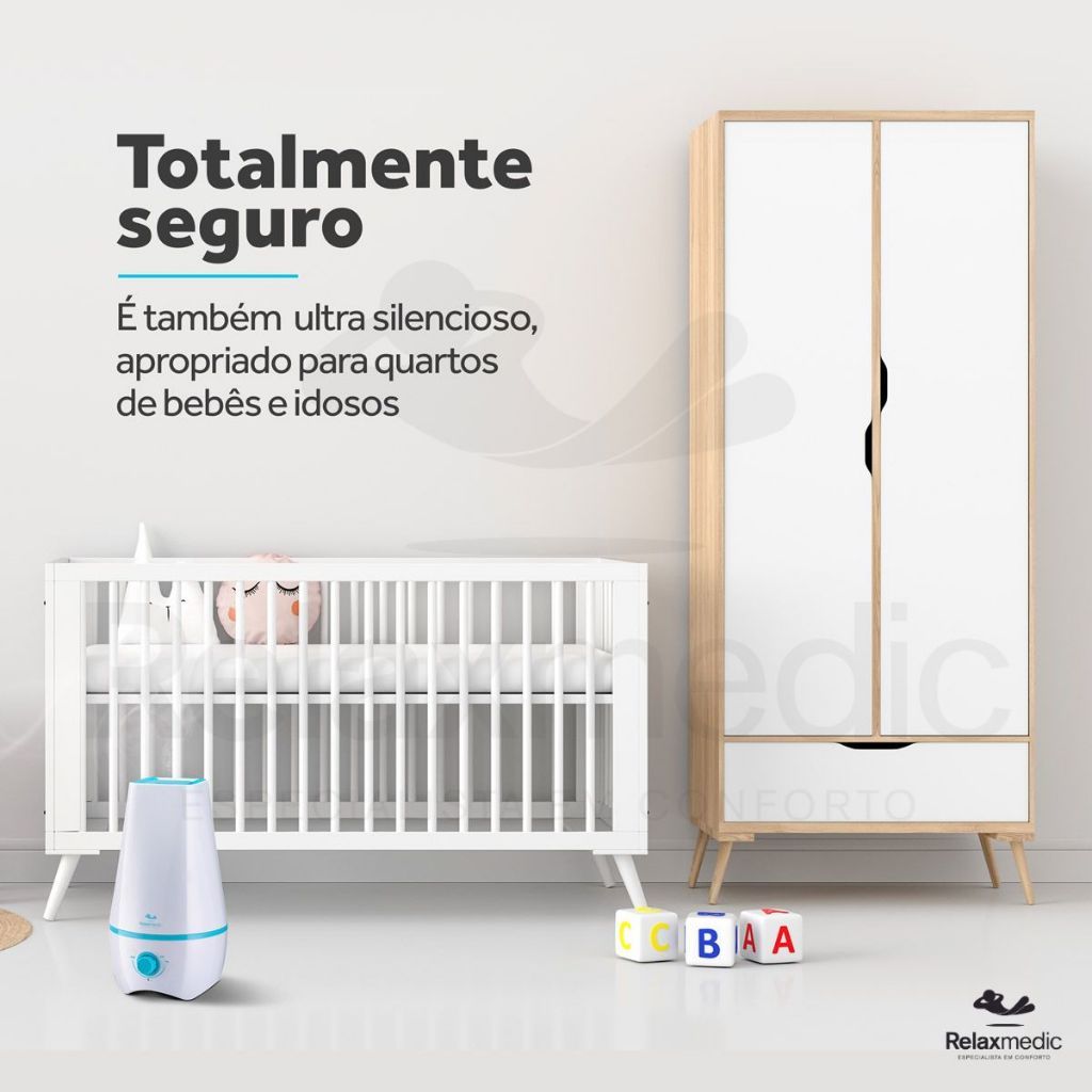 Umidificador Ultrassônico Compact Air 2l Relaxmedic · foto 2