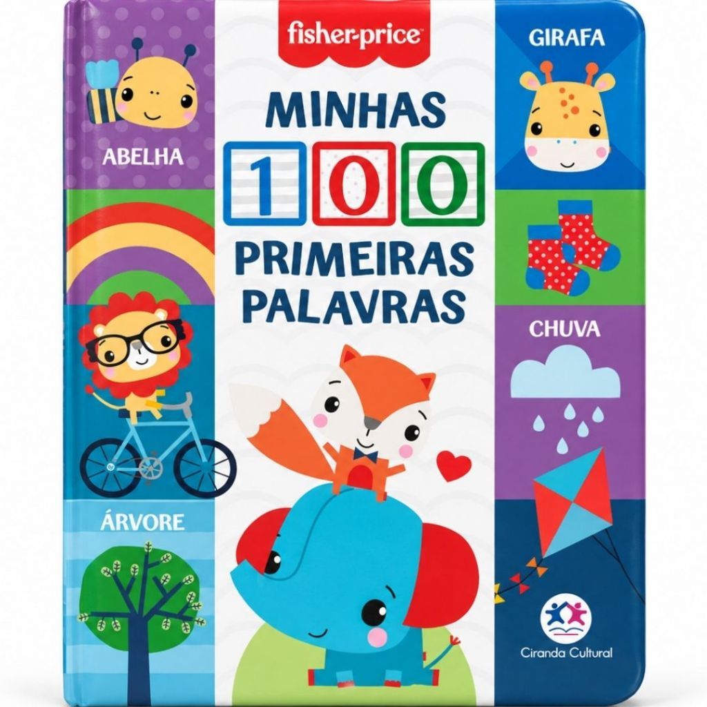 Fisher Price - Minhas 100 Primeiras Palavras | Ciranda Cultural