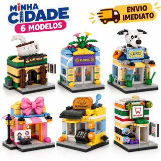 blocos de montar INBLOX – Minha Mini Cidade/mini peças
