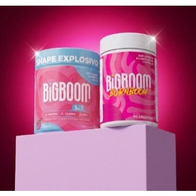 Imagem Kit Creatina 3 em 1 - Creatina Colágeno e BCAA + Burn Boom  Cafeína anidra, Taurina L-carnitina, Coenzima Q10, Trans-res