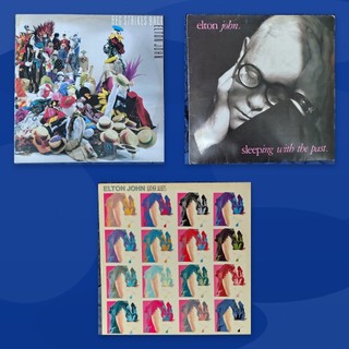 Discos de Vinil Elton John - LPs Clássicos Pop Rock Anos 80 - Vinil Original Usado