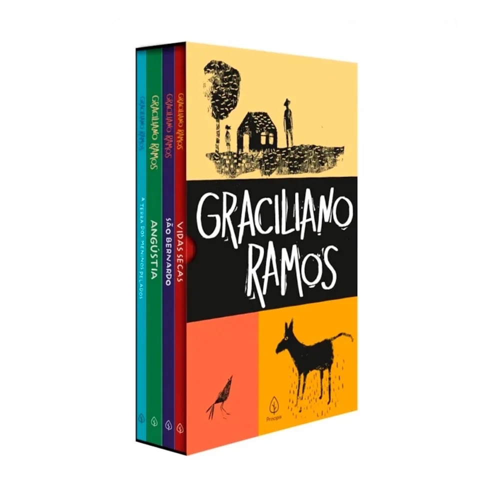 Box com 4 Livros de Graciliano Ramos · foto 2