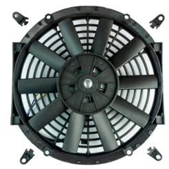 ELETROVENTILADOR UNIVERSAL 80W - 10" POLEGADAS COM DEFLETOR
