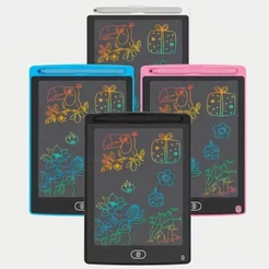 Lousa Mágica LCD 12 Polegadas Infantil Desenho Digital Com Caneta