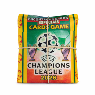 100 cards Champions League PD 2026 = 25 pacotes fechados em Oferta na Shopee