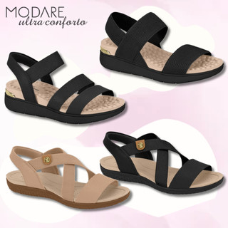 Sandália Feminina Modare Canelado Ortopédico Conforto Premium