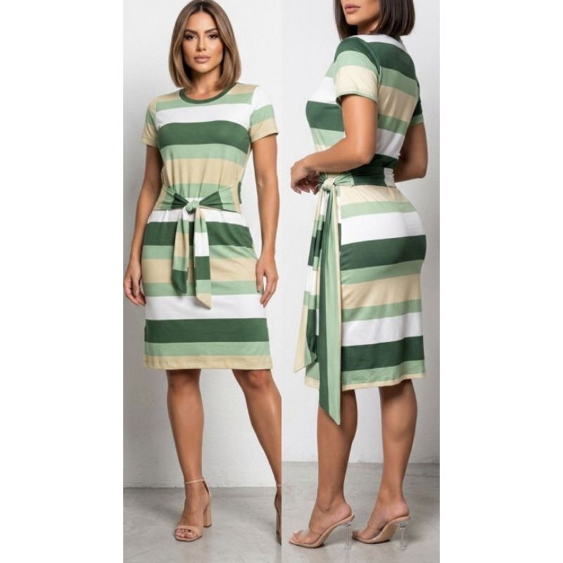 vestido midi de amarrar moda feminina ,tamanho único g,tecido viscolaycra,vestido do 40 ao 42 em Oferta na Shopee