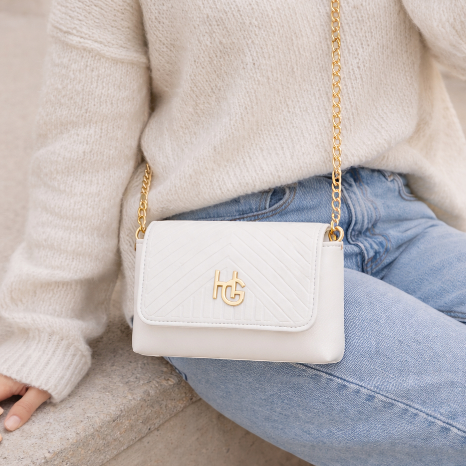 Bolsa Feminina Tiracolo Transversal Pequena Com Corrente Dourada Moderna Elegante Luxo Para Festa em Oferta na Shopee