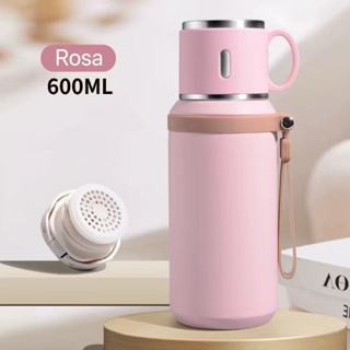 Copo térmico portátil de grande capacidade e dupla finalidade em Oferta na Shopee