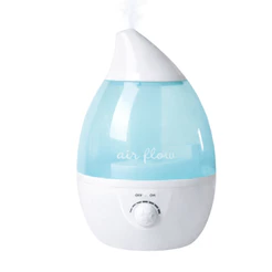 Umidificador Ultrassônico Mais com Luminária e Difusor de Aromas Azul Claro