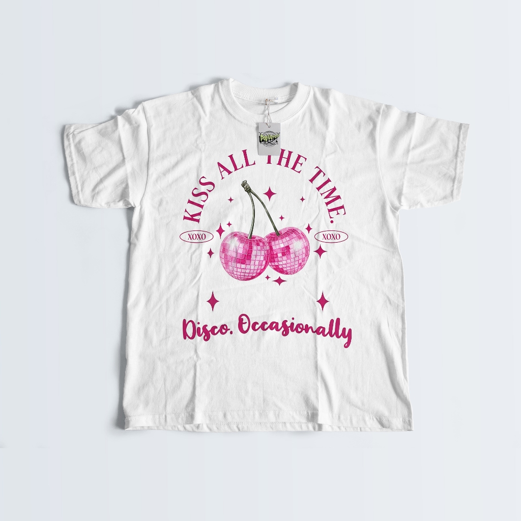 CAMISETA - HARRY STYLES -  KISS ALL THE TIME DISCO OCCASIONALLY - TOGETHER TOGETHER TOUR - 100% ALGODÃO  + BRINDES