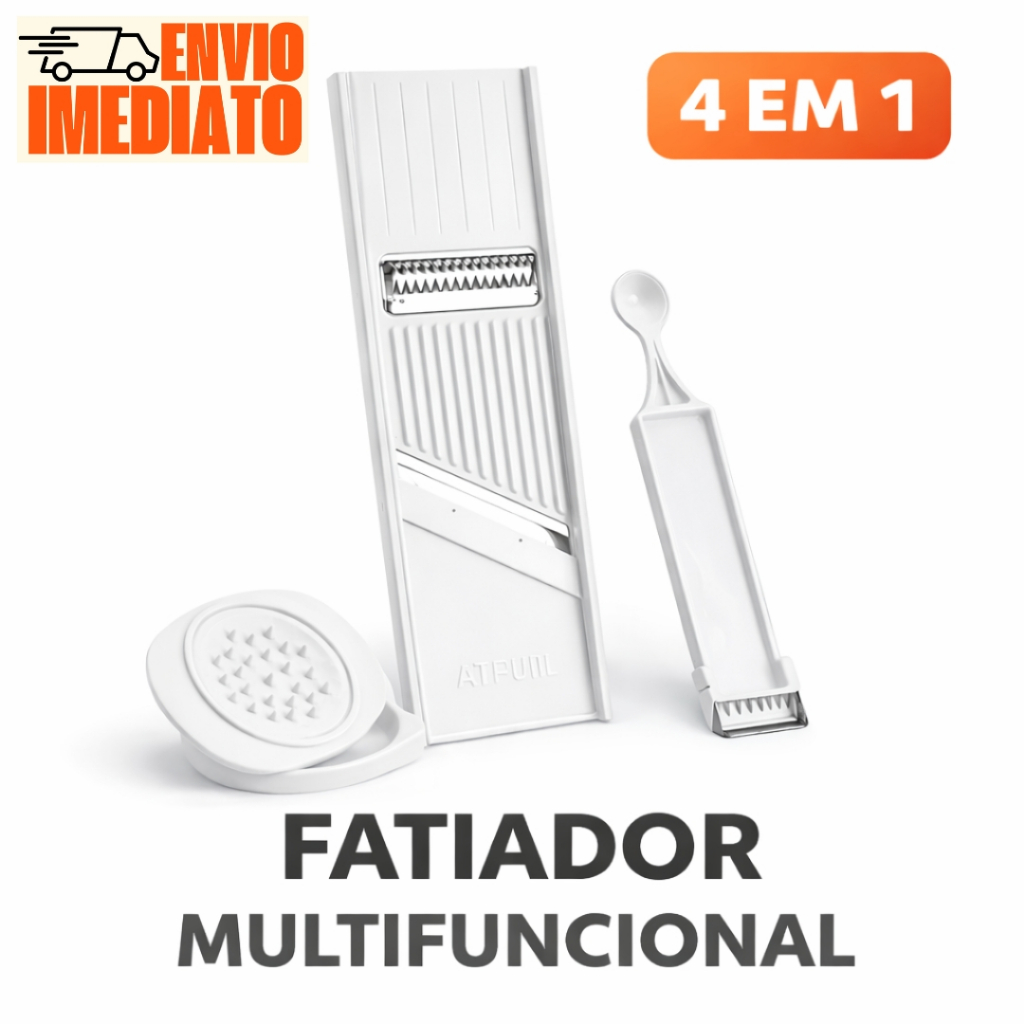 Cortador de Legumes 4 em 1 Dupla Face Keita Ralador Descascador com Boleador Manual em Oferta na Shopee