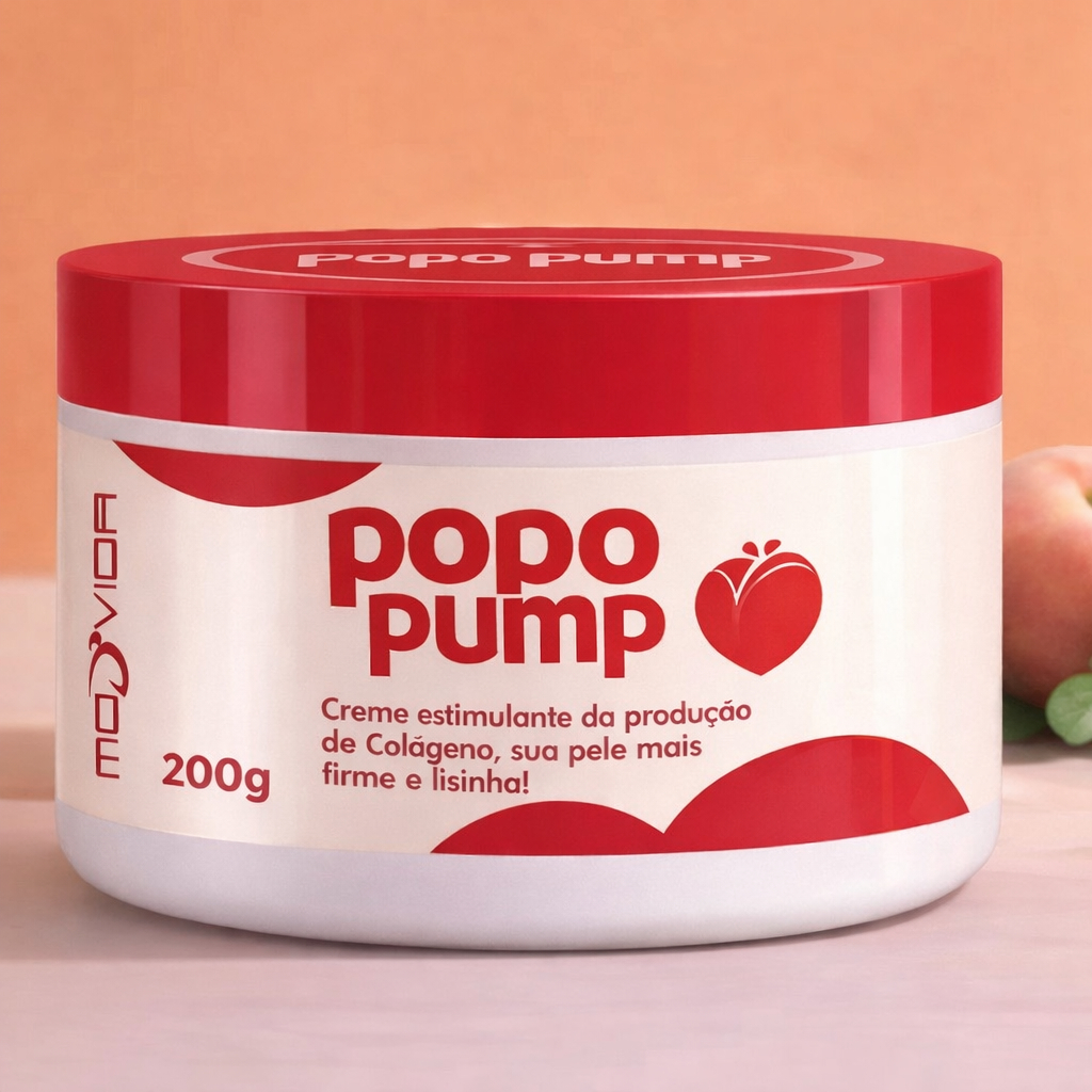 Creme de Bumbu Firminho, Popo Pump –Tratamento Foliculite, Redutor de Celulite Estrias Hidratante Corporal  - 200g