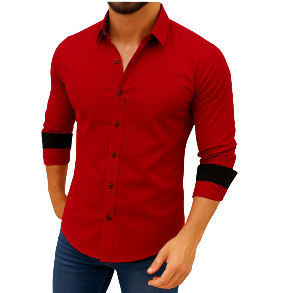 Camisa Masculina Social Manga Longa Slim Confortavel Elegante Casual Envio Rapido em Oferta na Shopee