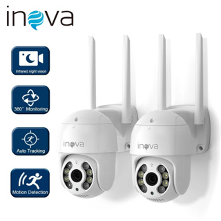 INOVA Câmera segurança Prova D'água sem fio gira 360° HD 1080P IP66 APP YOOSEE 110-220V ICSEE em Oferta na Shopee