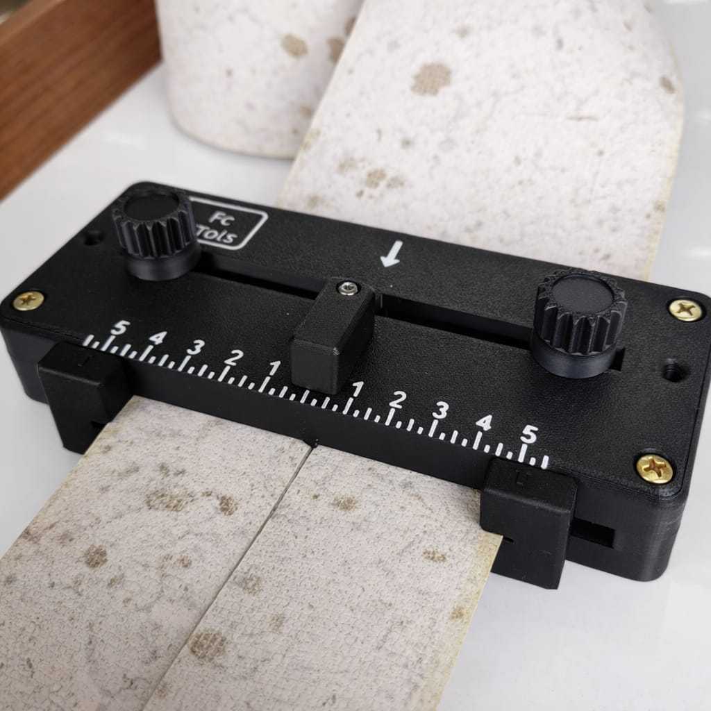 Cortador manual de Fitas de Borda para fitas de 1,9cm á 11,5cm de largura - Marcenaria sob medida