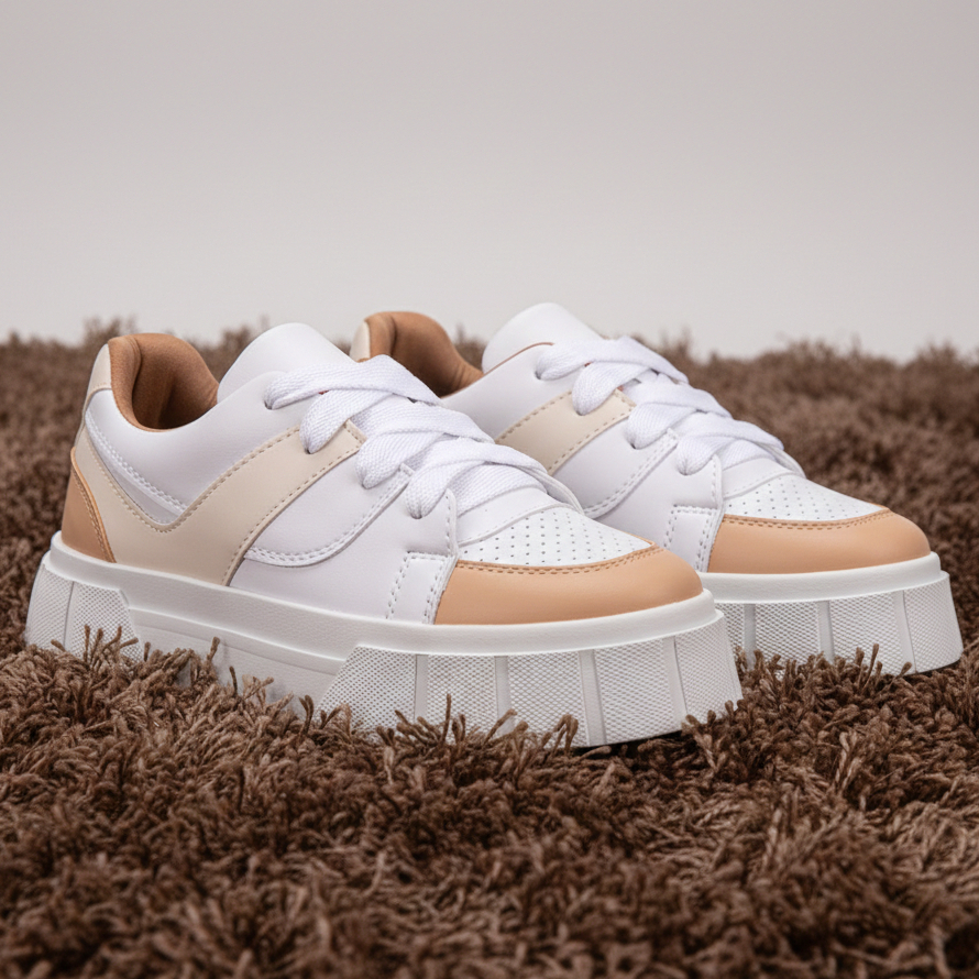 Tênis Feminino Casual Sapatênis Moda Blogueira Original Oferta