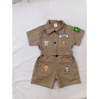 macacão infantil personalizado em Oferta na Shopee