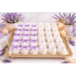 Kit 50 Sachês Perfumados Lavanda Tule Branco – Lembrancinhas para Casamento Festa Eventos Revenda Atacado em Oferta na Shopee