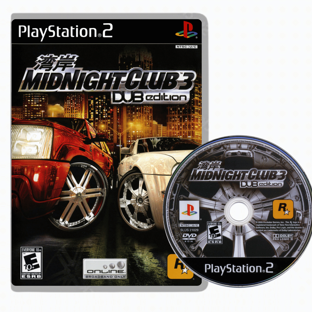Midnight Club 3: DUB Edition – PlayStation 2 (Mídia Física) ps2