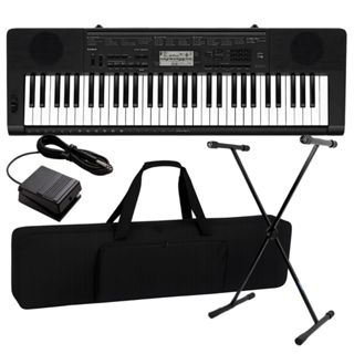 Teclado Musical Arranjador Casio Ctk3500 61 Teclas Preto Estudante Iniciante + Acessórios em Oferta na Shopee