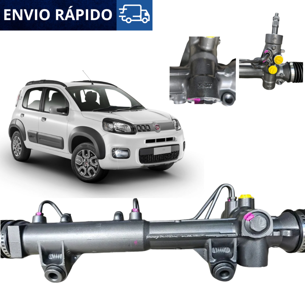 Caixa Direção Hidráulica Uno Way 1.0 1.4 8v 2010 2011 A 2018