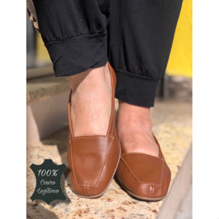 Sapatilha Licia de Couro em Oferta na Shopee