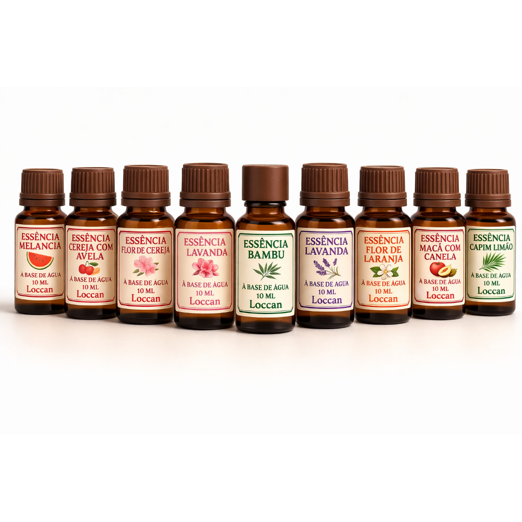 10 Essências Premium Para Umidificador, Difusor, Sabonetes, Cheirinho de Carro | Alta Fixação 15ml em Oferta na Shopee