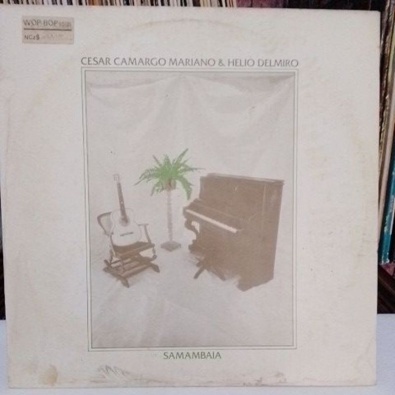 Vinil LP César Camargo Mariano e Hélio Delmiro - Samambaia