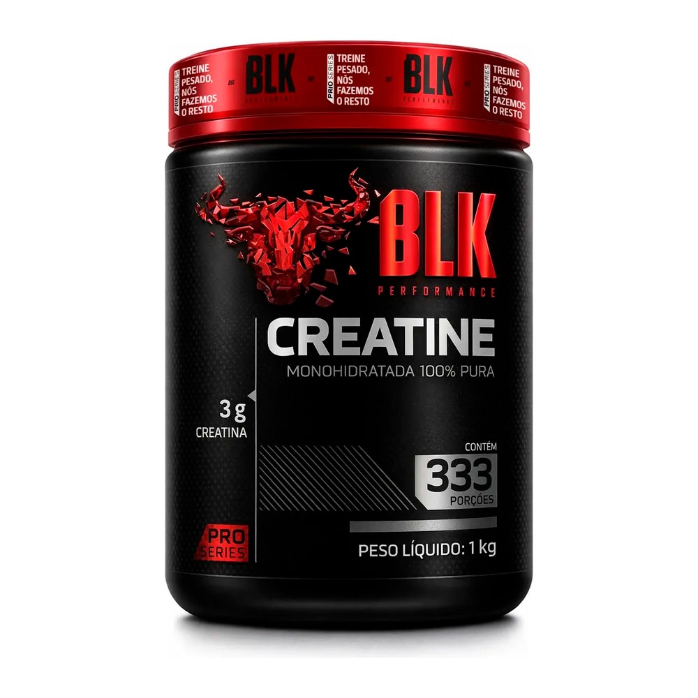 Creatina 100% Pura Monohidratada 1kg - BLK Performance
